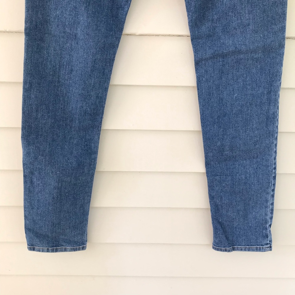 Balmain Paris Men’s Denim Jeans Crystal Knee Patches Slim Fit Size 30 - Picture 9 of 10